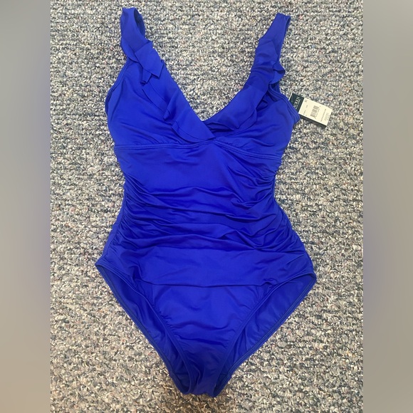 Ralph Lauren unworn NWOT Suimsuit, Black, size 12 - Picture 7 of 8